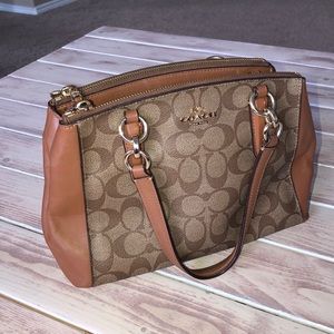 Authentic Coach Mini Surrey Carryall